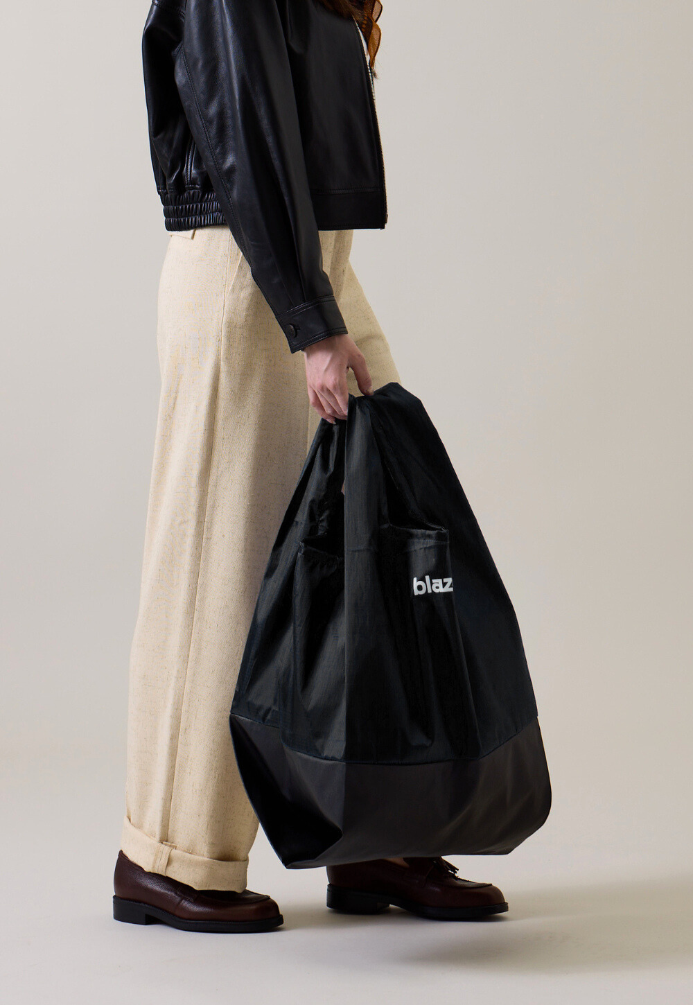 Big shopping bag - black