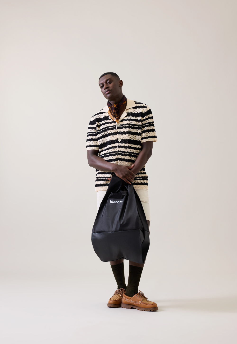 Big shopping bag - black
