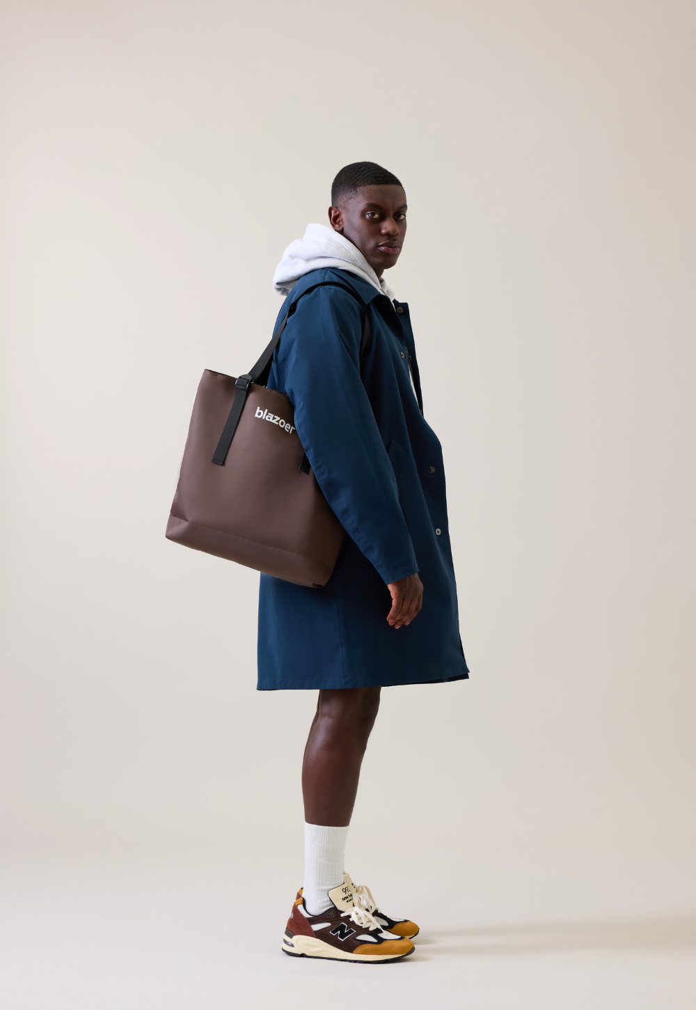 Regular tote - brown