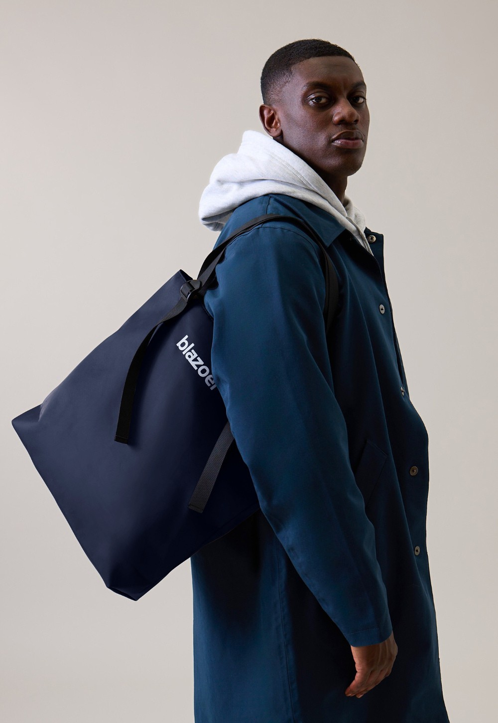 Regular tote - navy