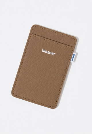 Card holder - light brown
