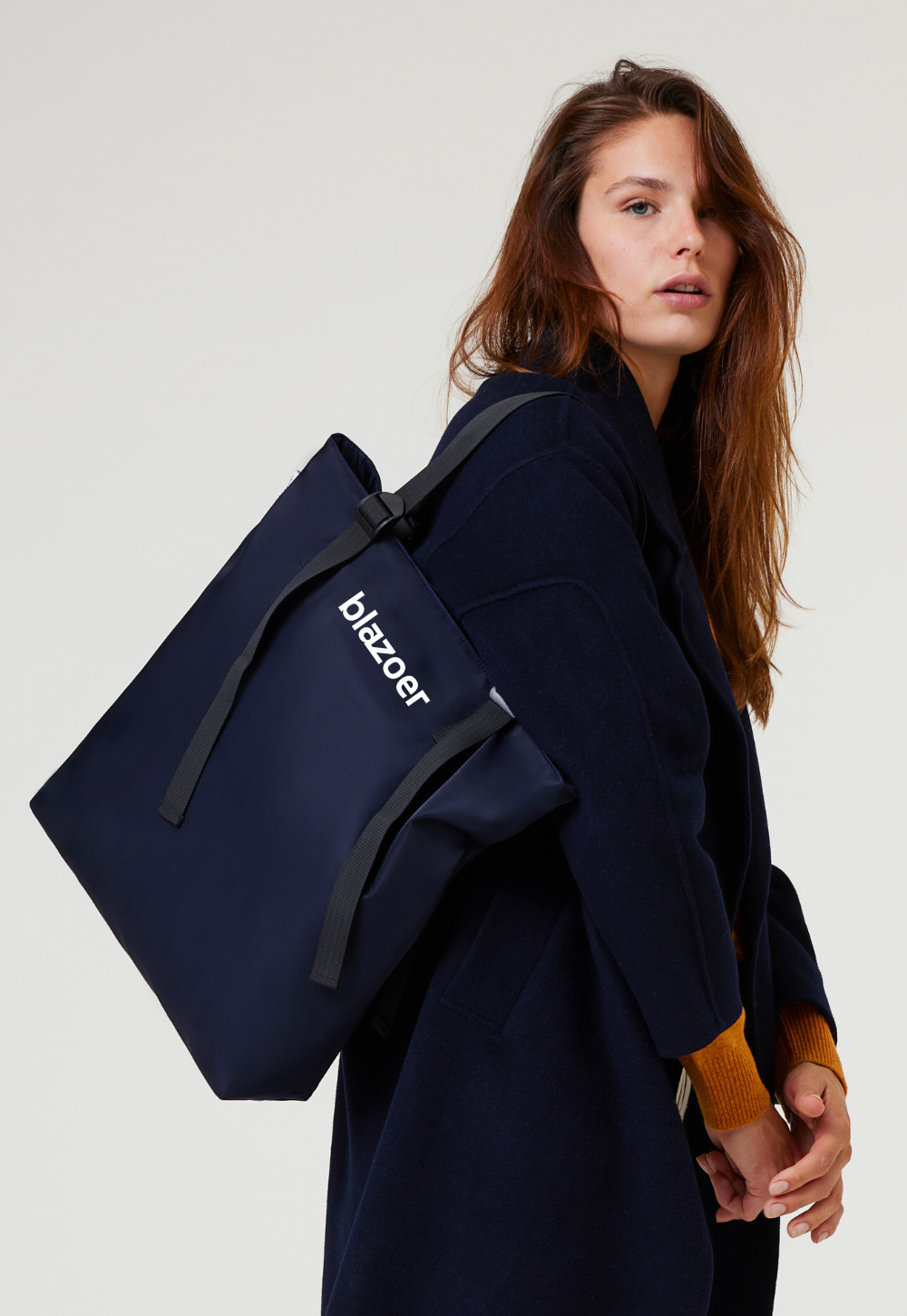 Regular tote - navy