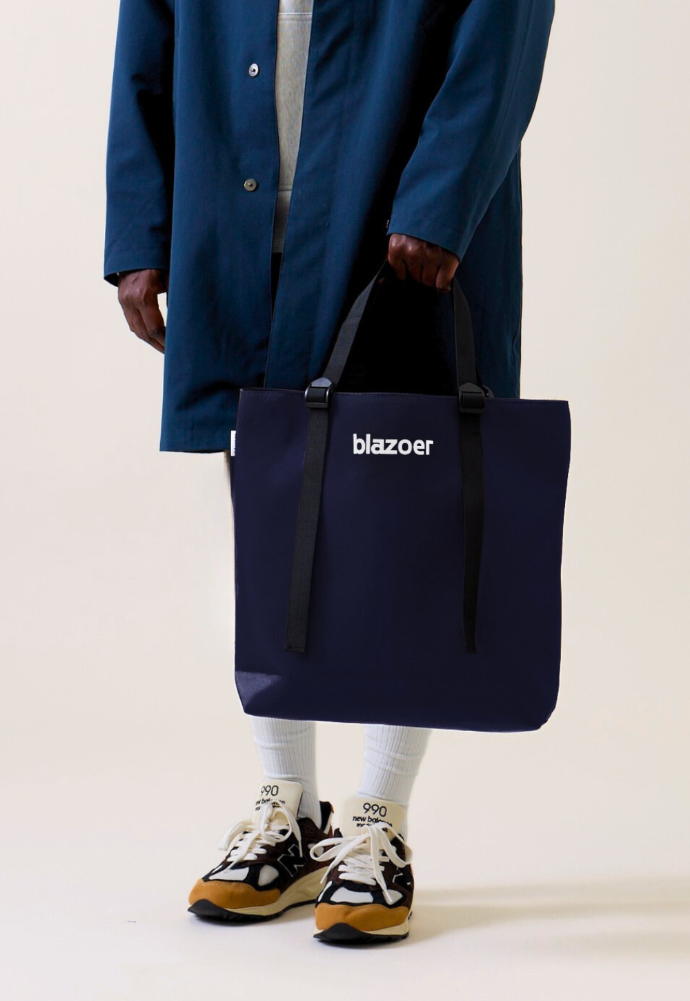 Regular tote - navy