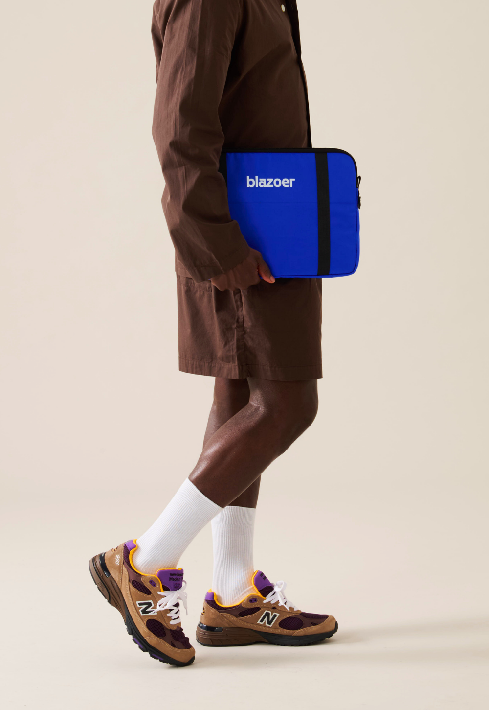 Laptop sleeve - cobalt