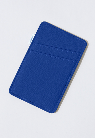 Card holder - cobalt blue