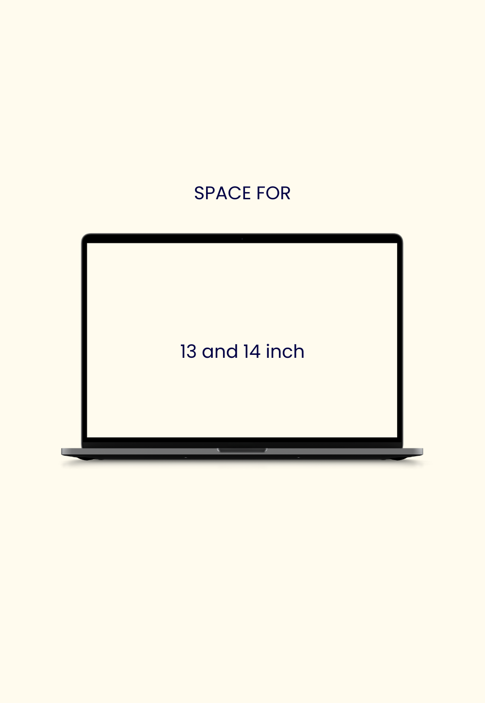 Laptop sleeve - navy