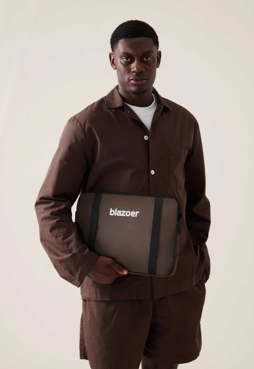 Laptop sleeve - brown