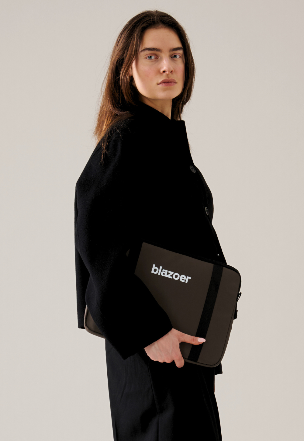 Laptop sleeve - brown