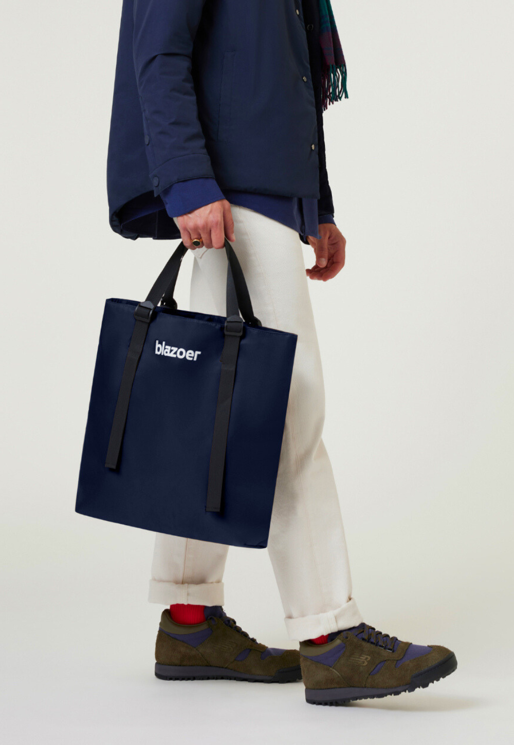 Regular tote - navy