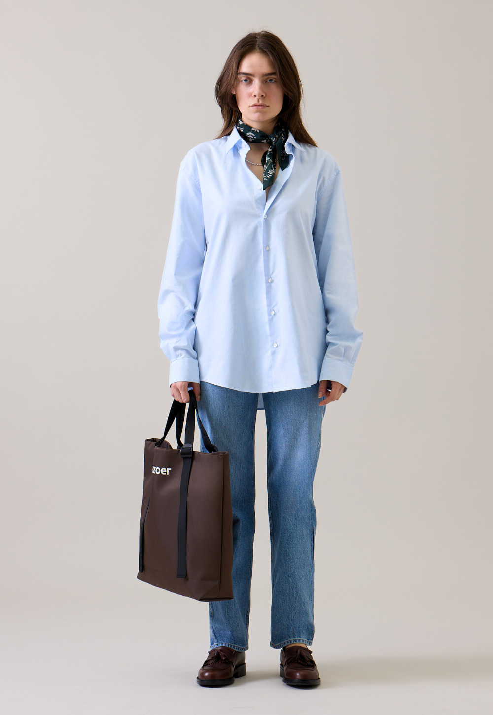 Regular tote - brown