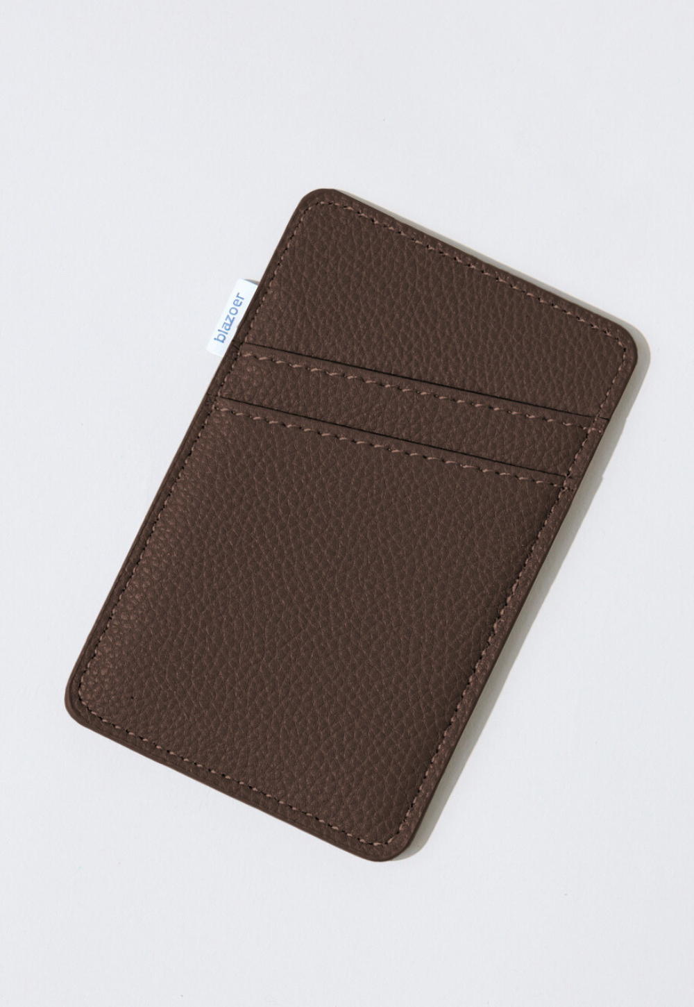 Card holder - dark brown
