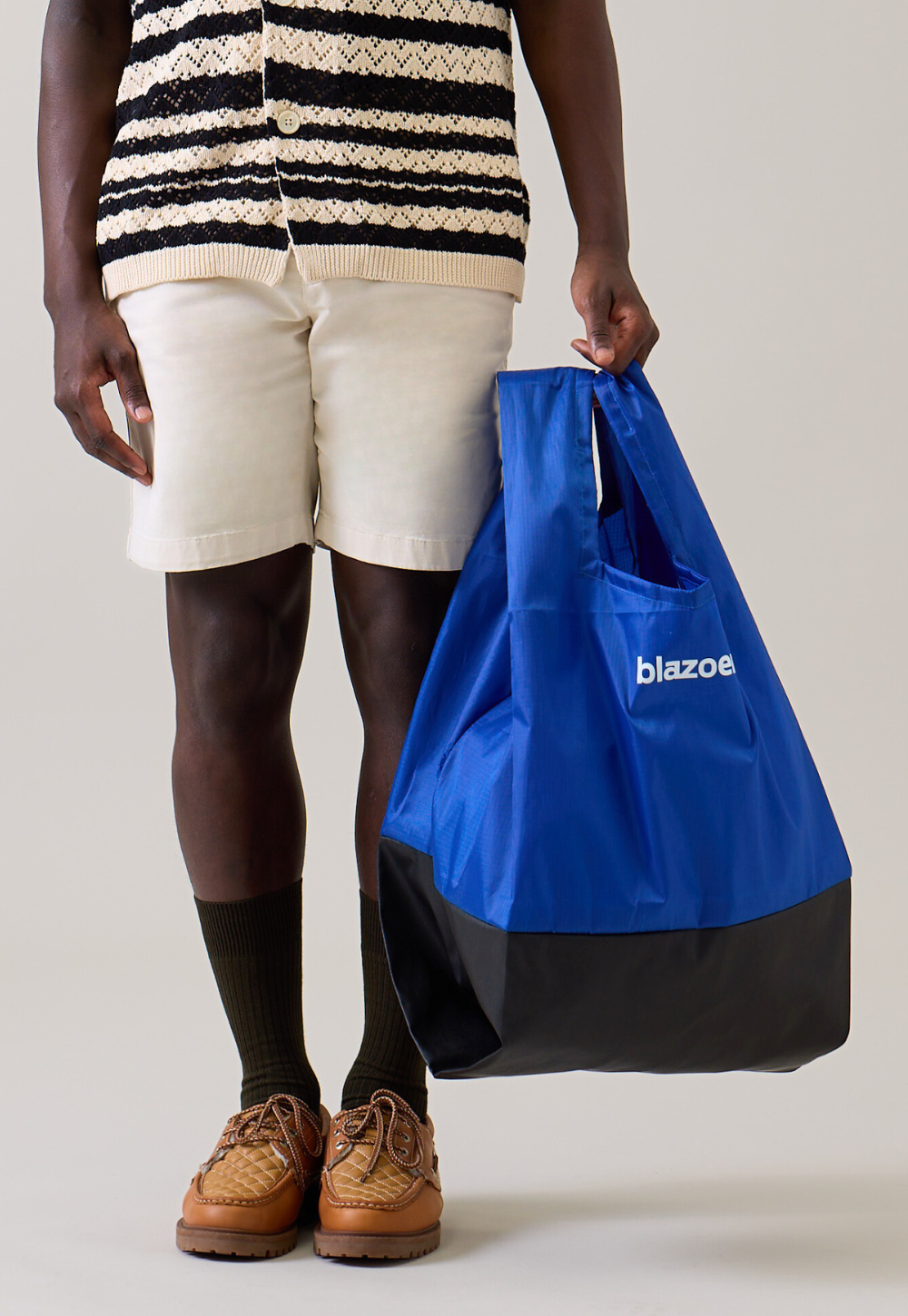 Big shopping bag - cobalt