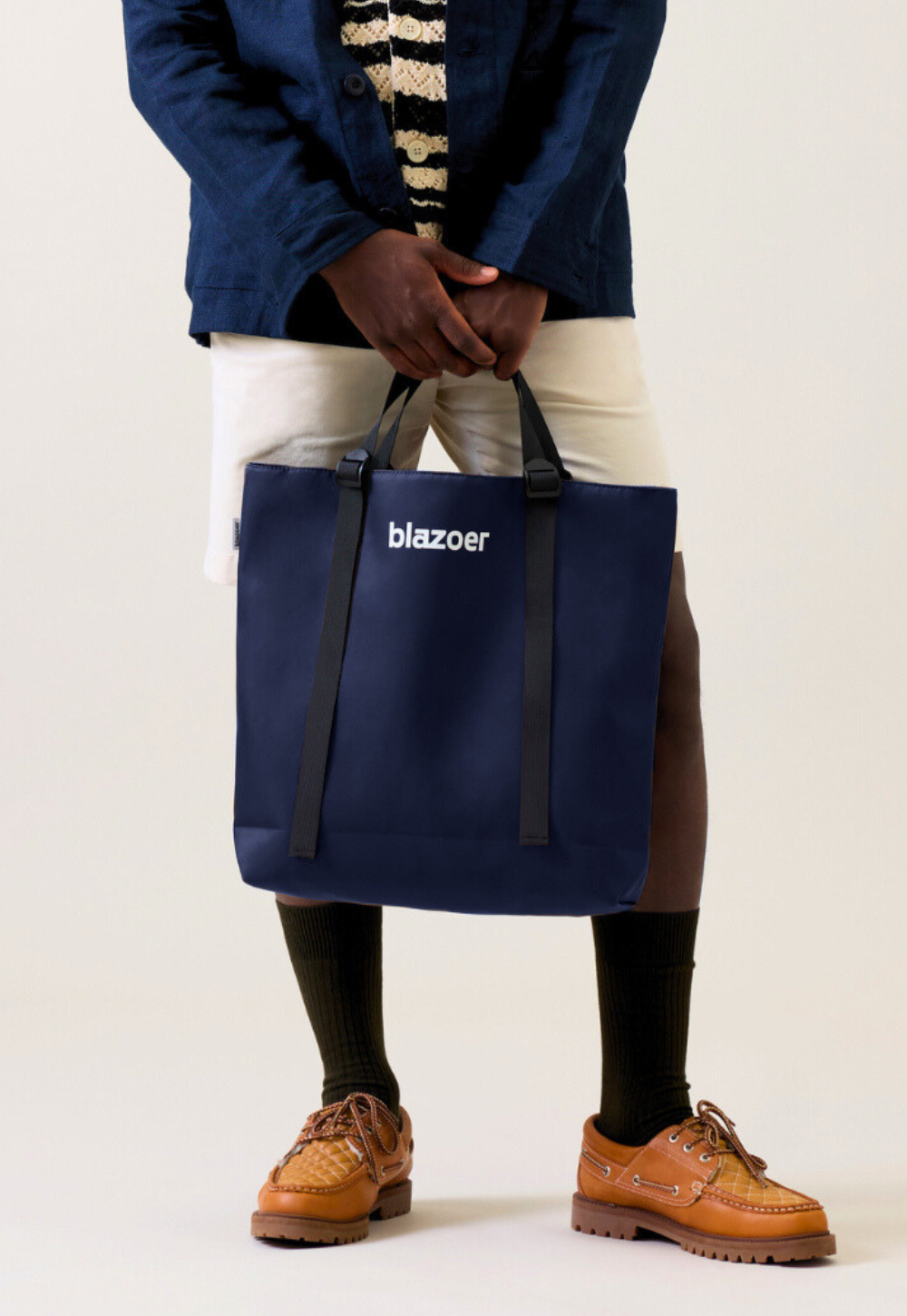 Regular tote - navy