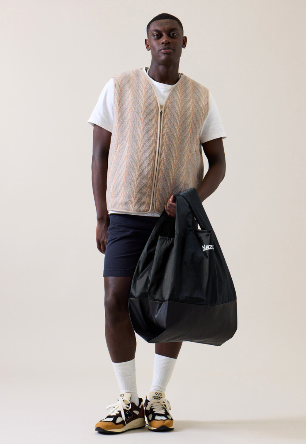 Big shopping bag - black