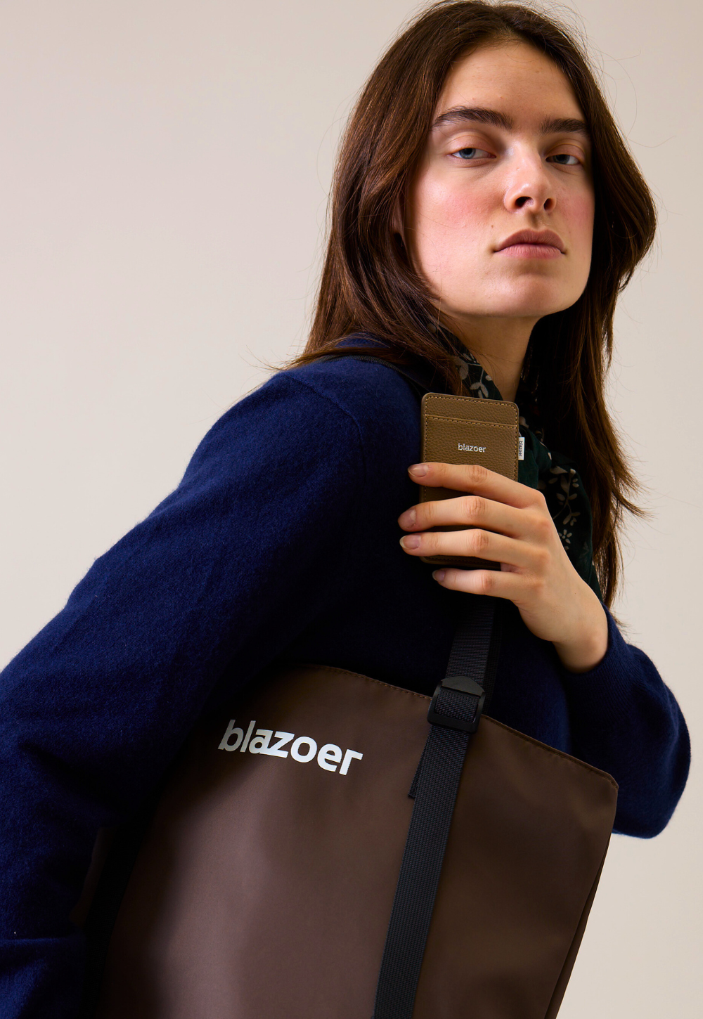 Regular tote - brown